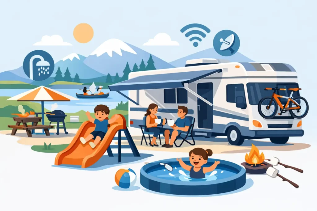 Best Amenities for RV Families That Matter