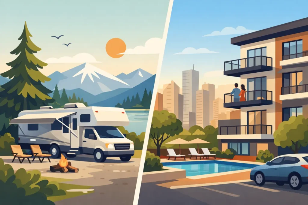 RV Park or Apartment Living: Which Fits?