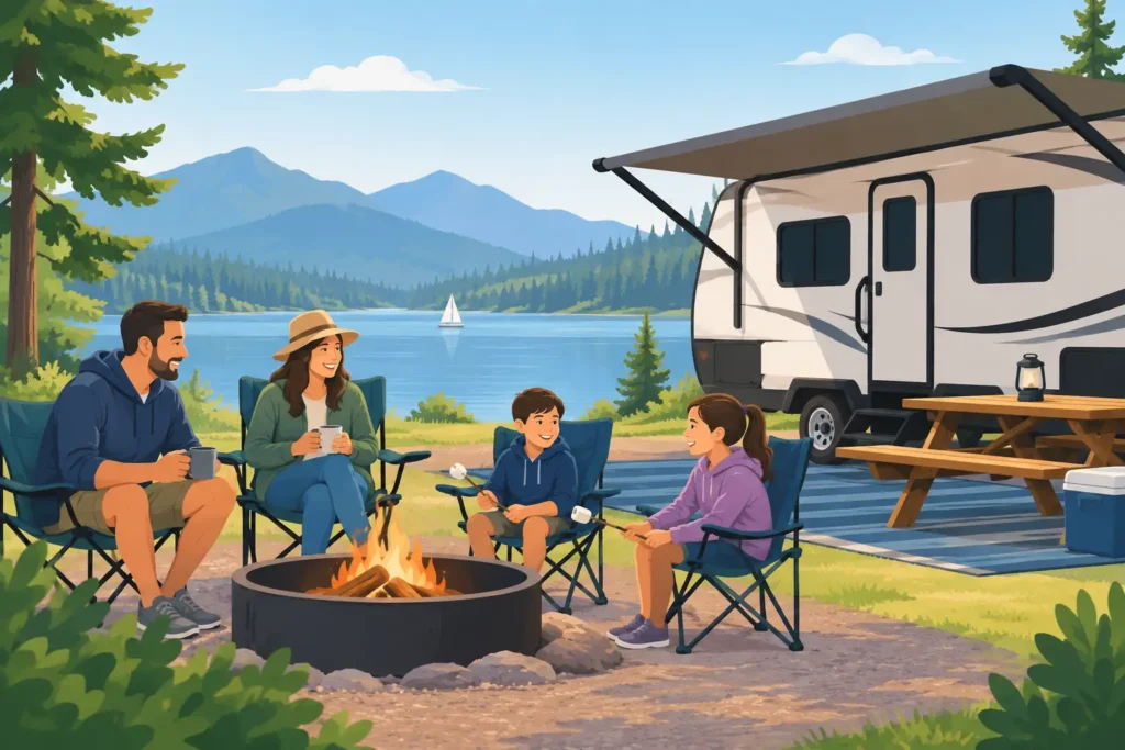 Plan a Family Weekend Stay at an RV Park